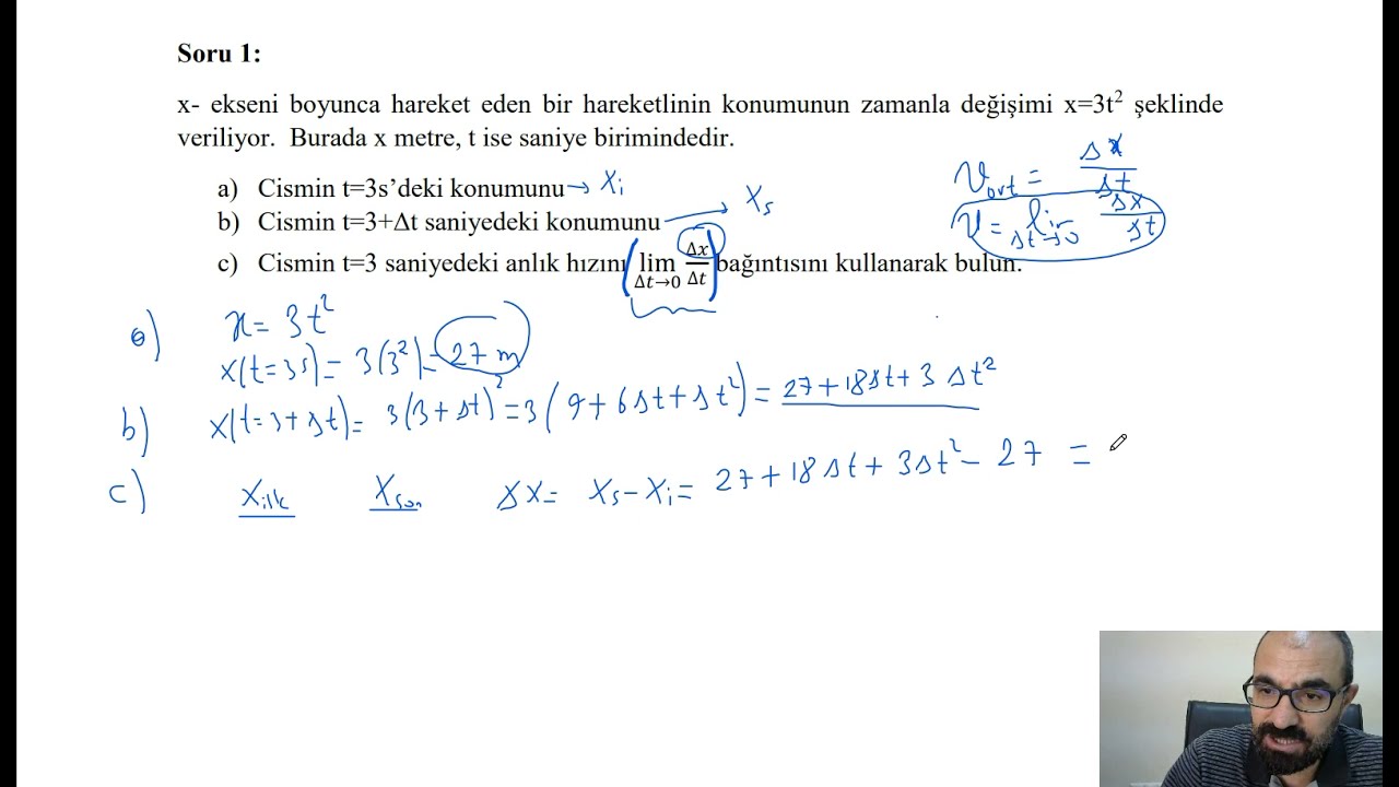 Temel Fizik 1:Vize ve Final'de Cikabilecek  Sorular 1