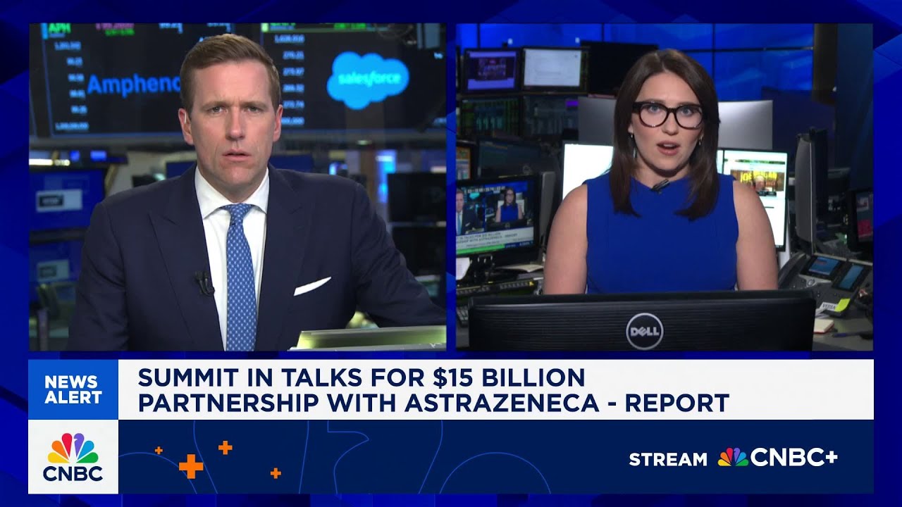 Report: Summit in talks for $15 billion partnership with AstraZeneca
