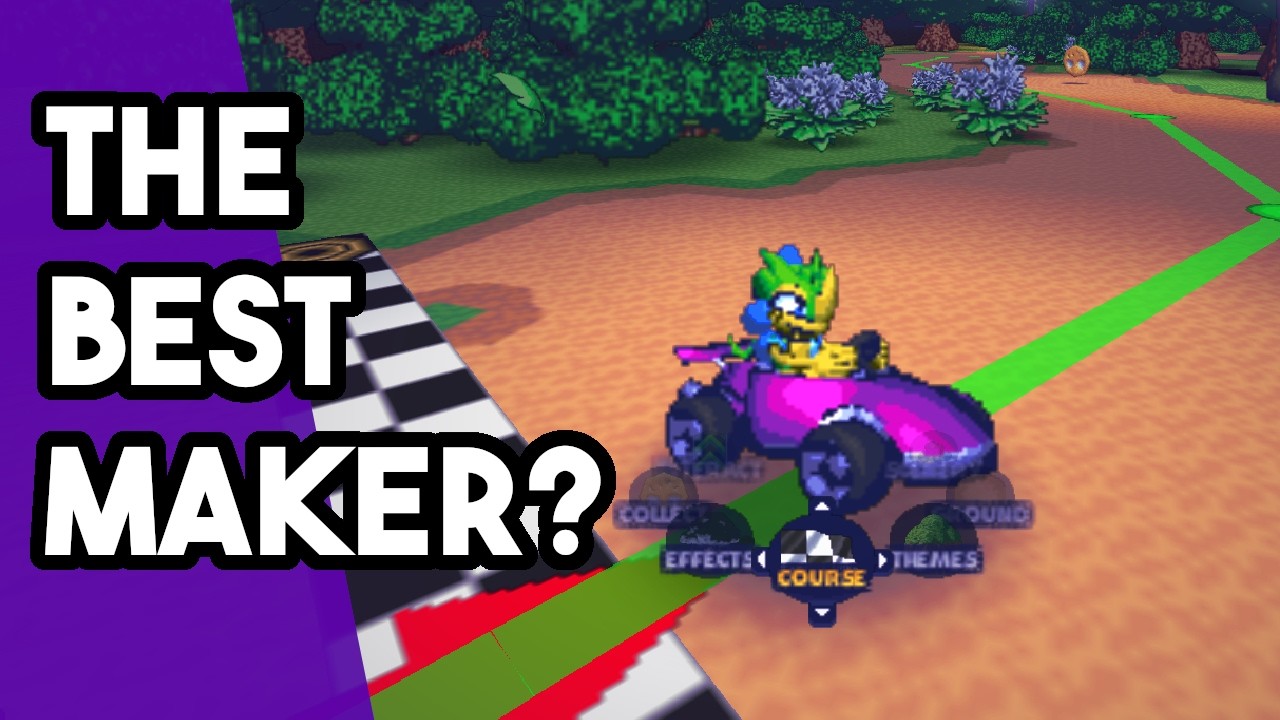 A Nintendo 64 Styled Kart Maker