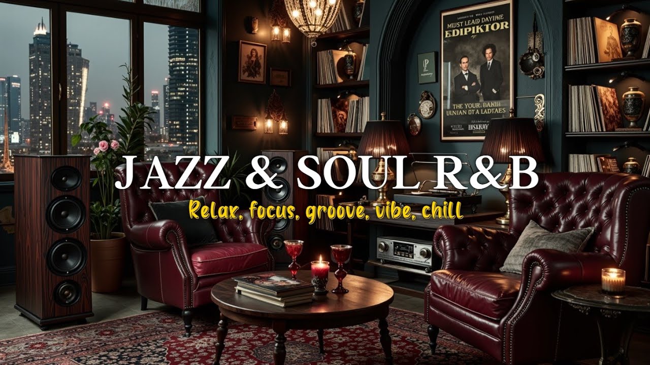Smooth Jazz | Soulful R&B Groove for Deep Work & City Nights
