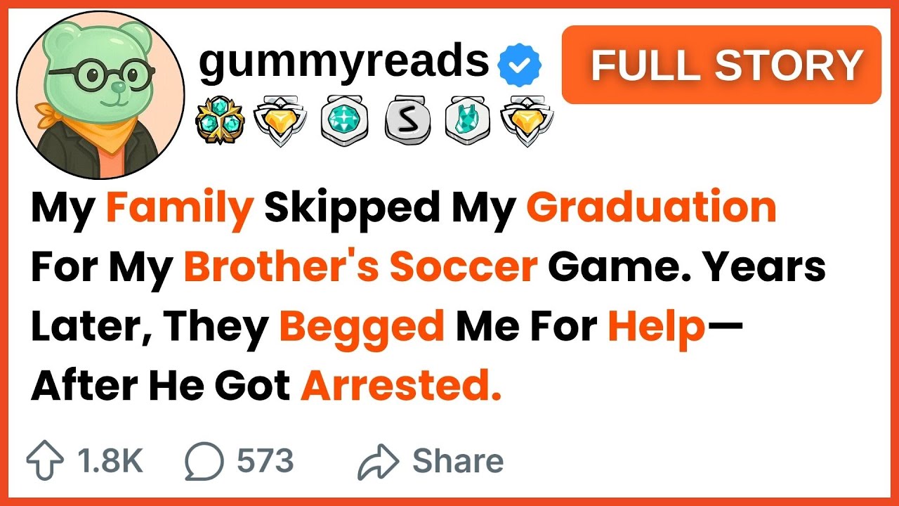 [Full Story] My Family Skipped My Graduation For My Brother’s Soccer Game, Years Later They Begged..
