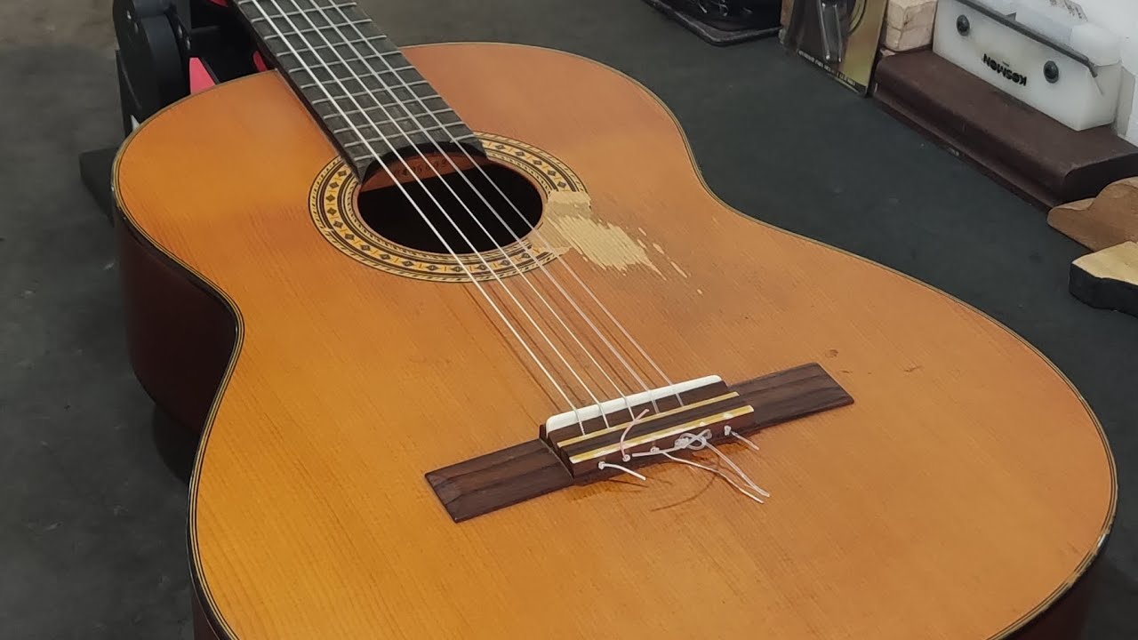 Reforma violão clássico takamine