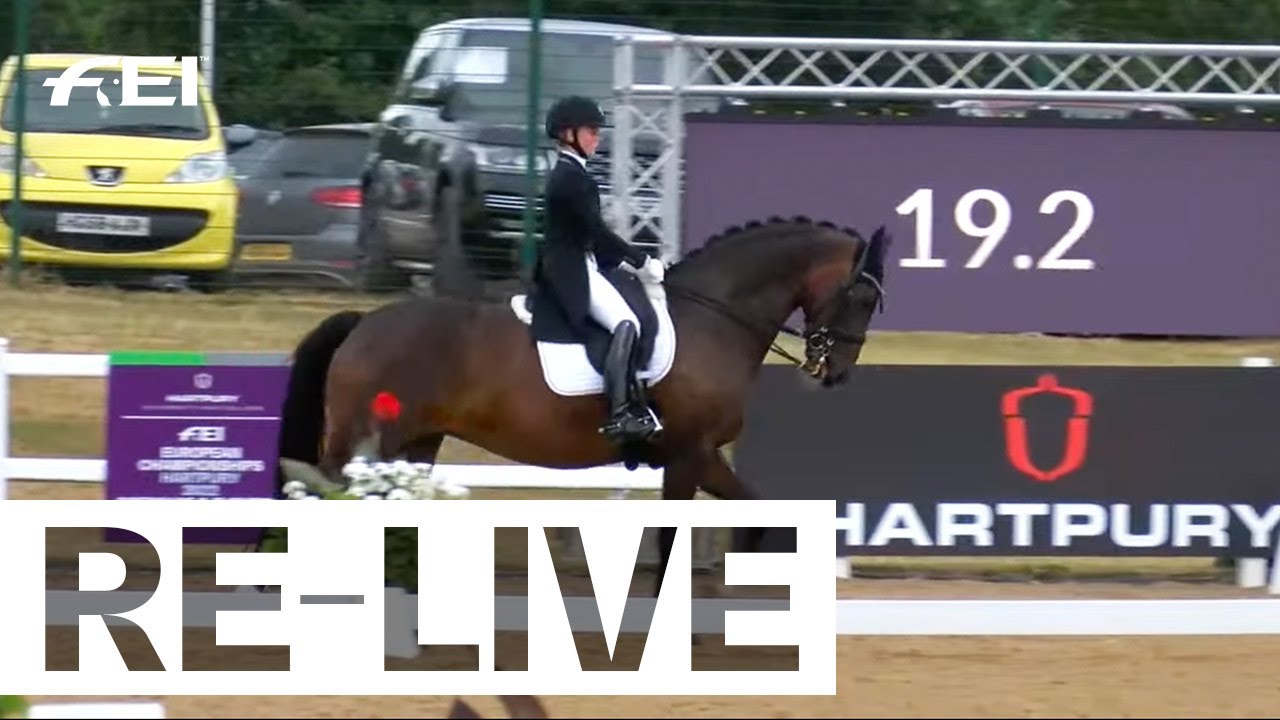 RE-LIVE | Juniors Freestyle | FEI Dressage European Championships for Juniors | Hartpury🇬🇧
