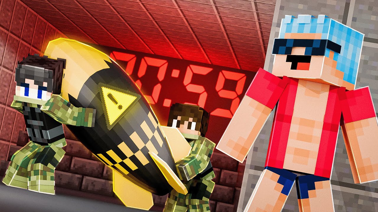 Survivre à une GUERRE NUCLÉAIRE sur Minecraft..