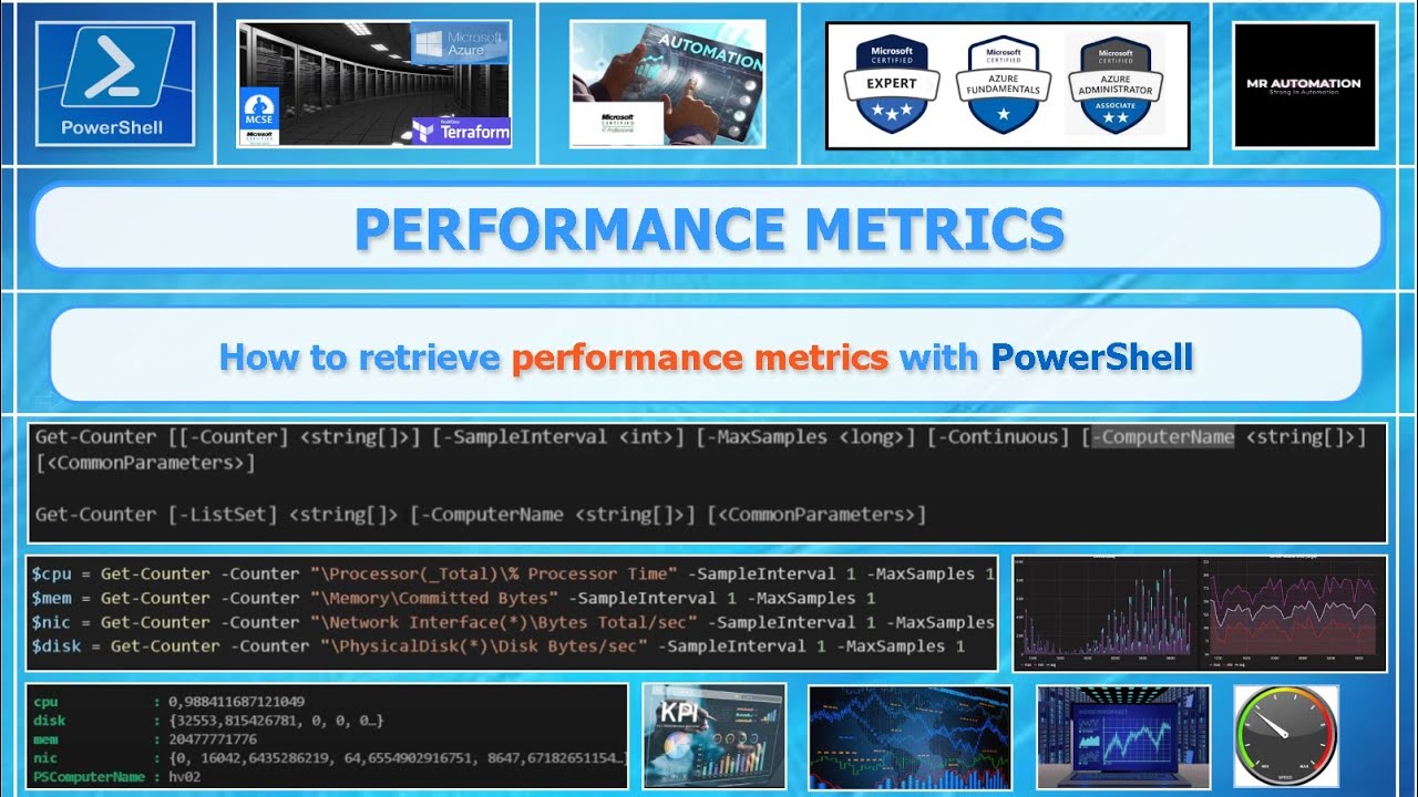 PowerShell - Performance Metrics