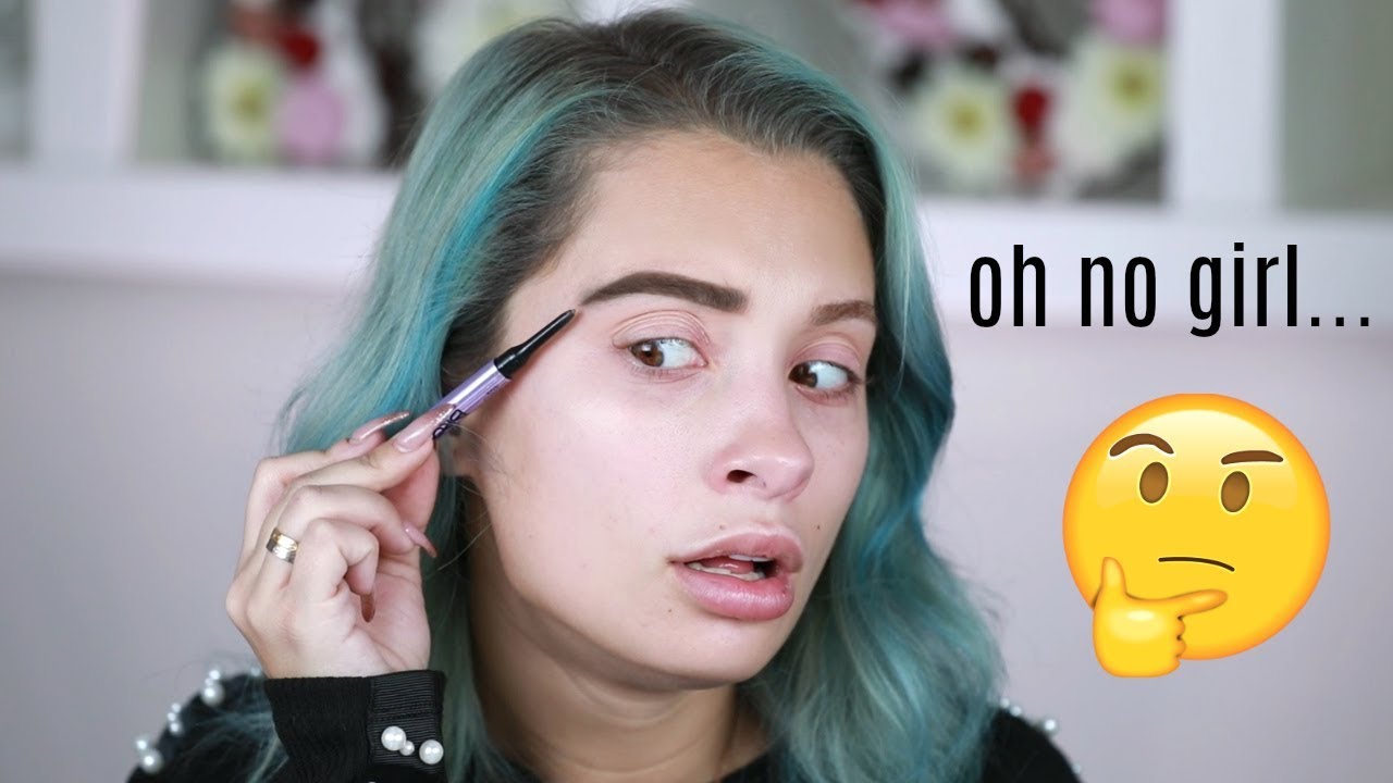 TESTING OUT NEW URBAN DECAY BROW PRODUCTS