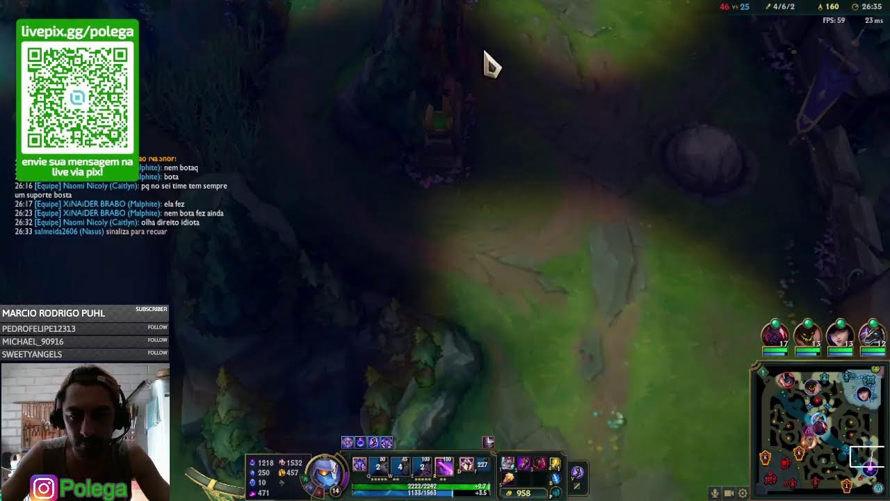 🍁Live de LOL 4i20 ∴ RANKED com TIERGOD do META, Resenha g@njah e Café! League of Legends Brasil #41