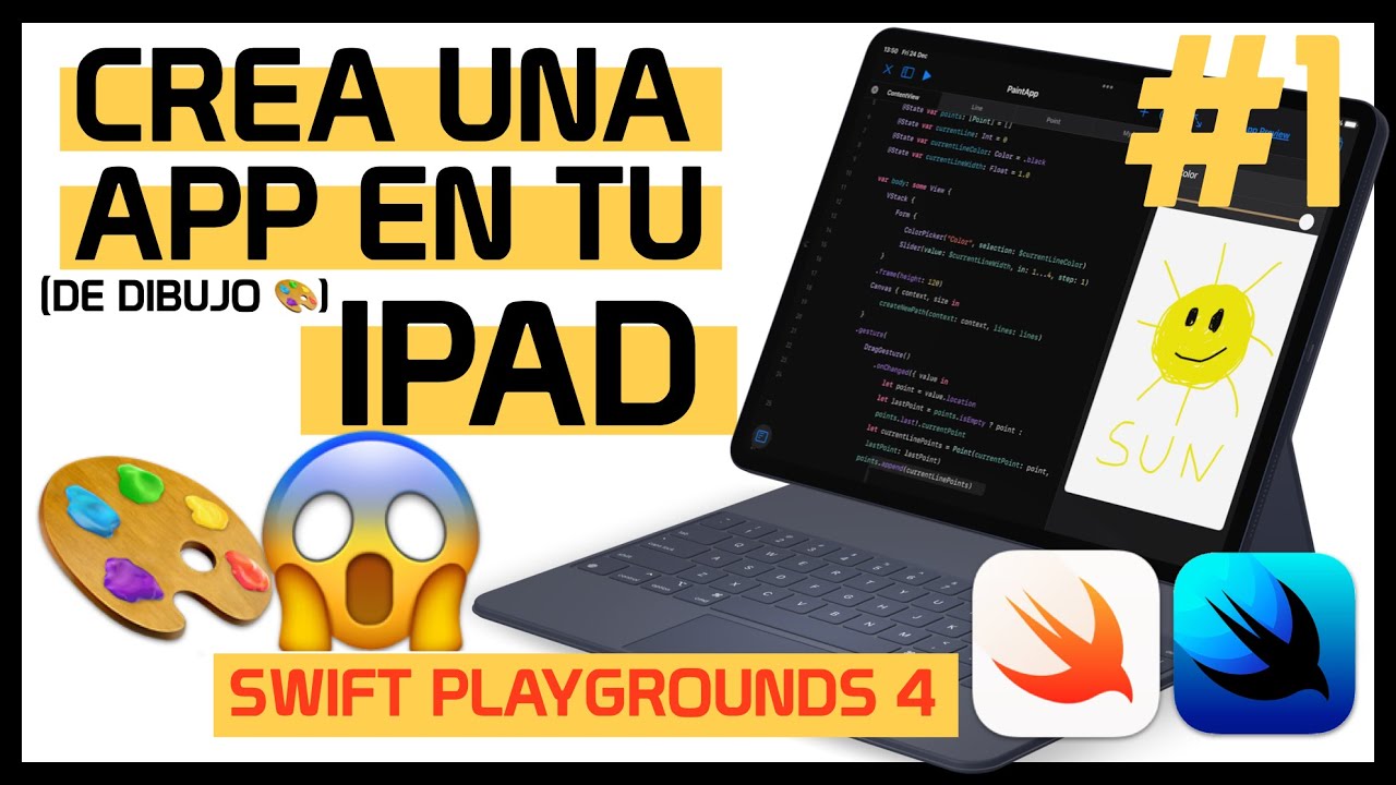 ¿Cómo crear una APP en tu IPAD? (Swift Playgrounds 4 + programa una APP en un iPad en SWIFTUI)