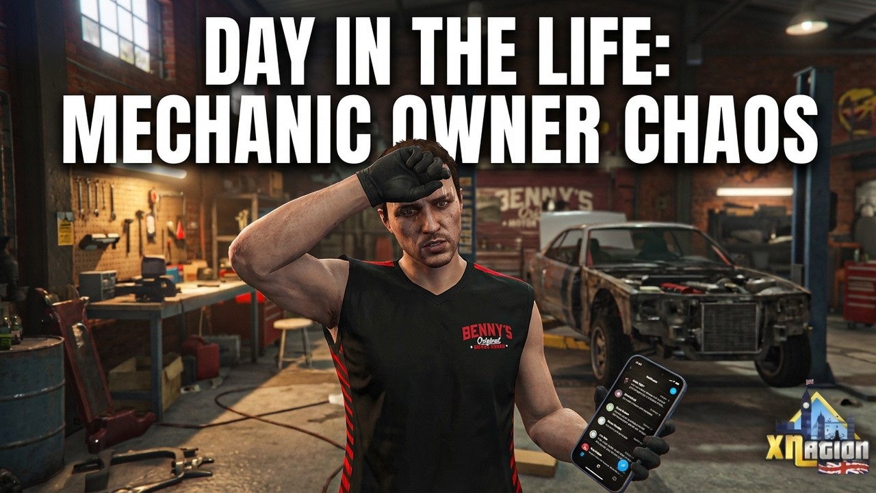 Running a Mechanic Shop in XNATION RP is INSANE