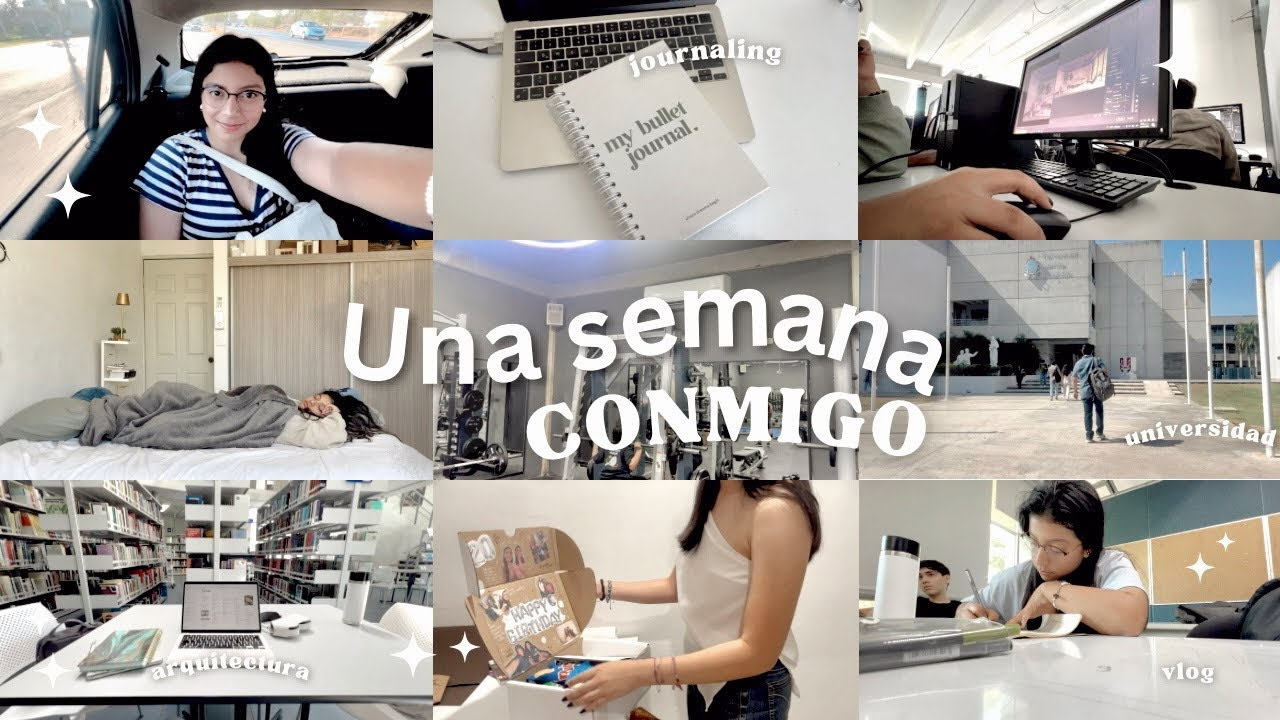 Una semana conmigo en la universidad // haul, rutina, vlog, arqui