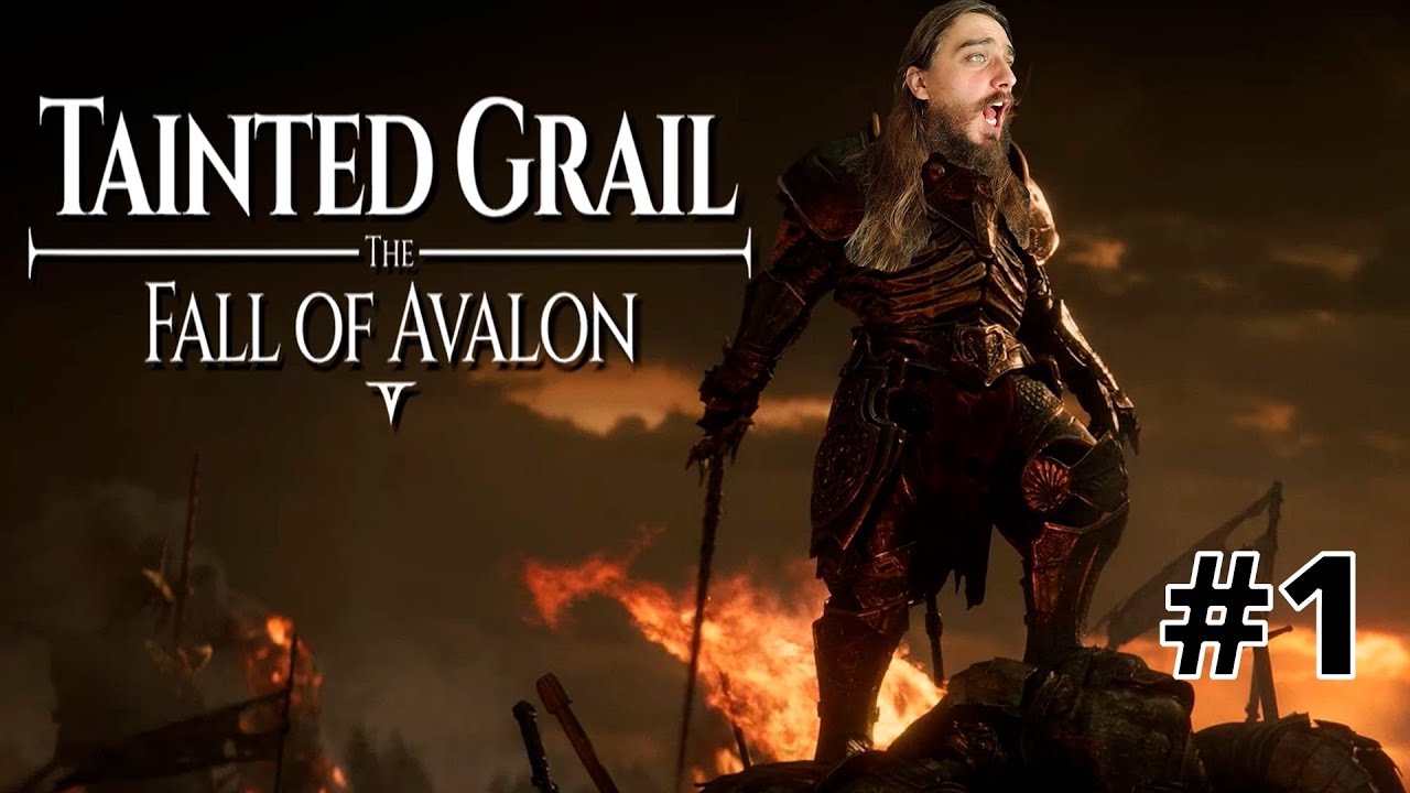 Tainted Grail: The Fall of Avalon! Хардкор, выживание. Маг. Часть 1