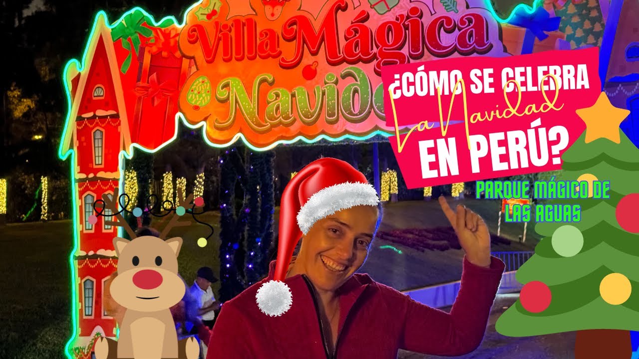 CIRCUITO MÁGICO DE LAS AGUAS EN NAVIDAD!