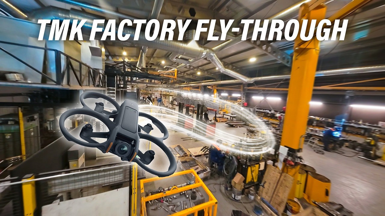 FPV Drone Tour TMK Machinery Factory