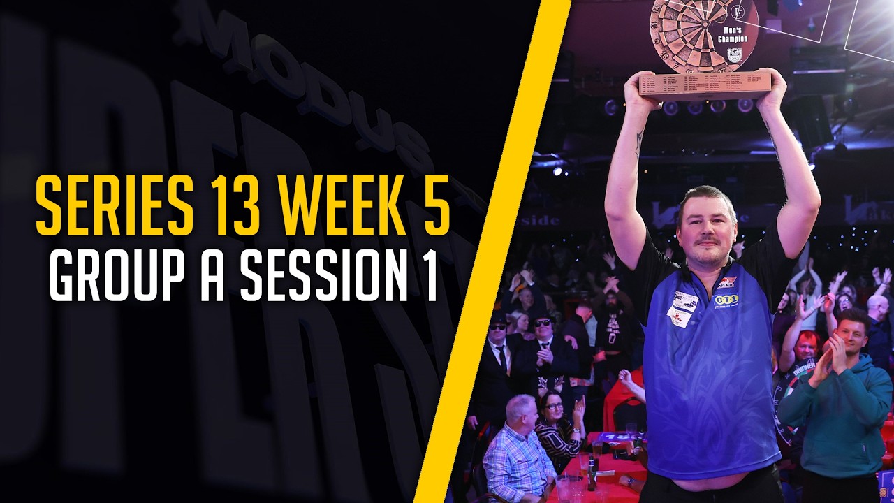 WEEK 5 HAS LANDED!🎯 🤩 | Live Darts |  Series 13 Week 5 | Group A Session 1