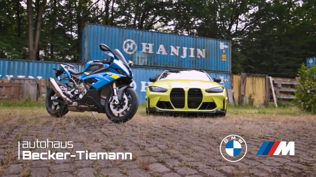 BMW S 1000 RR vs. BMW M4 (Customized by Becker-Tiemann)