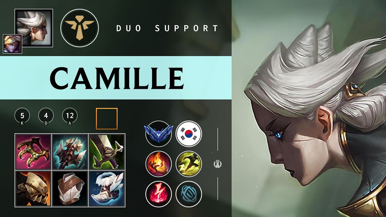 Camille Support vs Swain - KR Diamond Patch 26.02