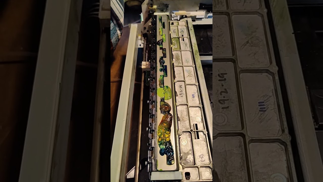 Priming the air out of FI-1000 Pagewide Printhead