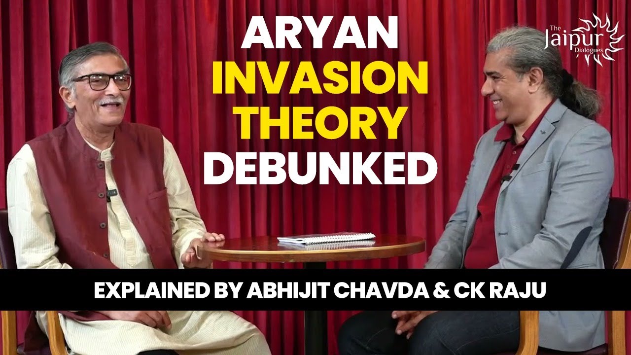 Abhijit Chavda Interviews CK Raju on Aryan Invasion | Maths and Greek Lies | The Jaipur Dialogues