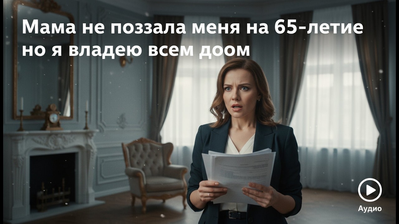 Мать не пригласила меня на своё 65-летие, но тремя днями ранее я стала владелицей семейной дачи