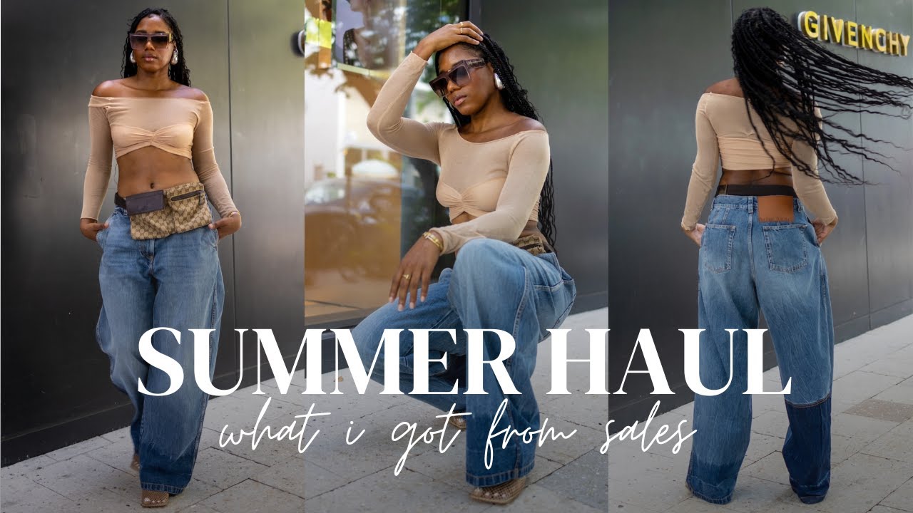 LUXURY SALES SUMMER HAUL 😎 MONROE STEELE