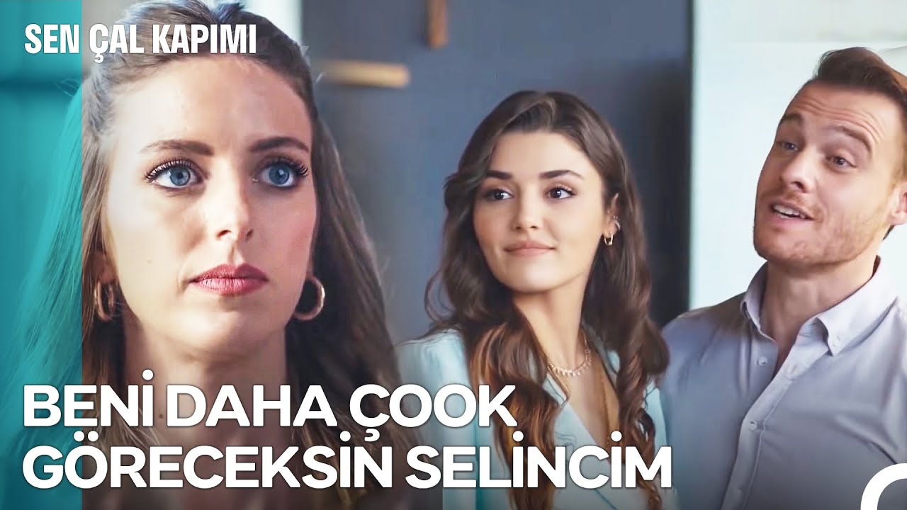 Serkan'la Aşk Dolu Hallerimize Alışamayan Selin Kıskançlığı... - Sen Çal Kapımı