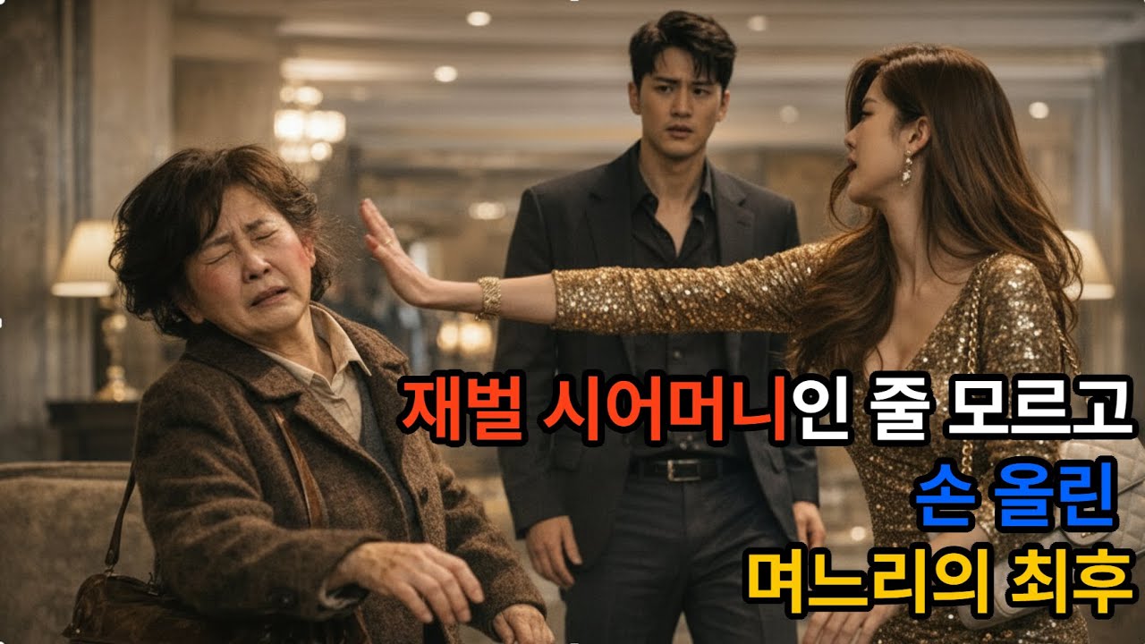 재벌 시어머니인 줄 모르고 손 올린 며느리의 최후