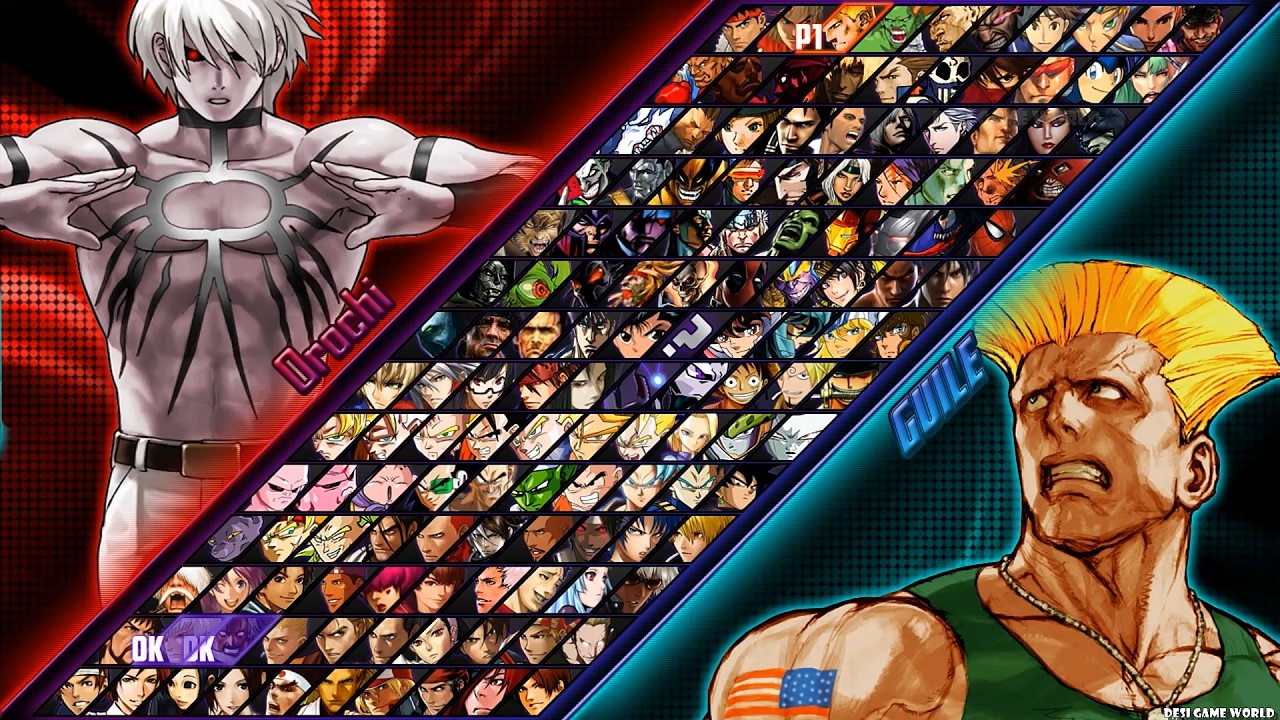 MUGEN LEGACY 1.1 Полный микс игрового процесса Mugen