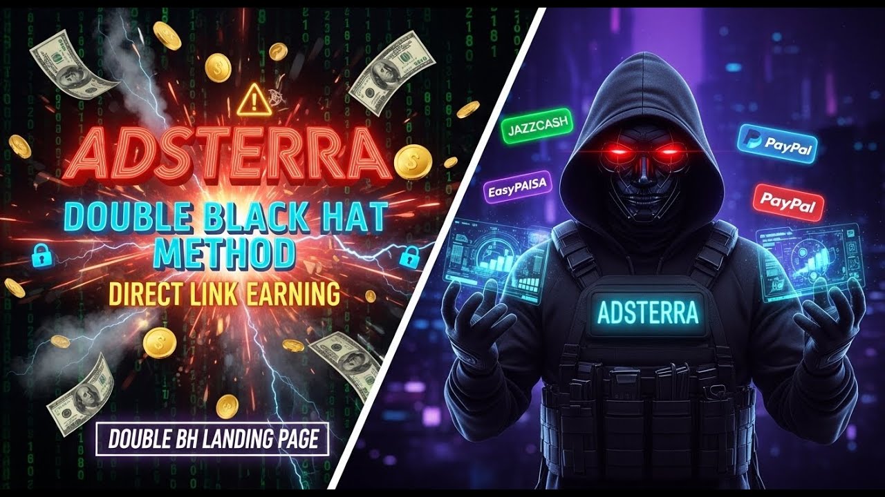adsterra earning trick with double earning method | adsterra direct link earning trick | earn online