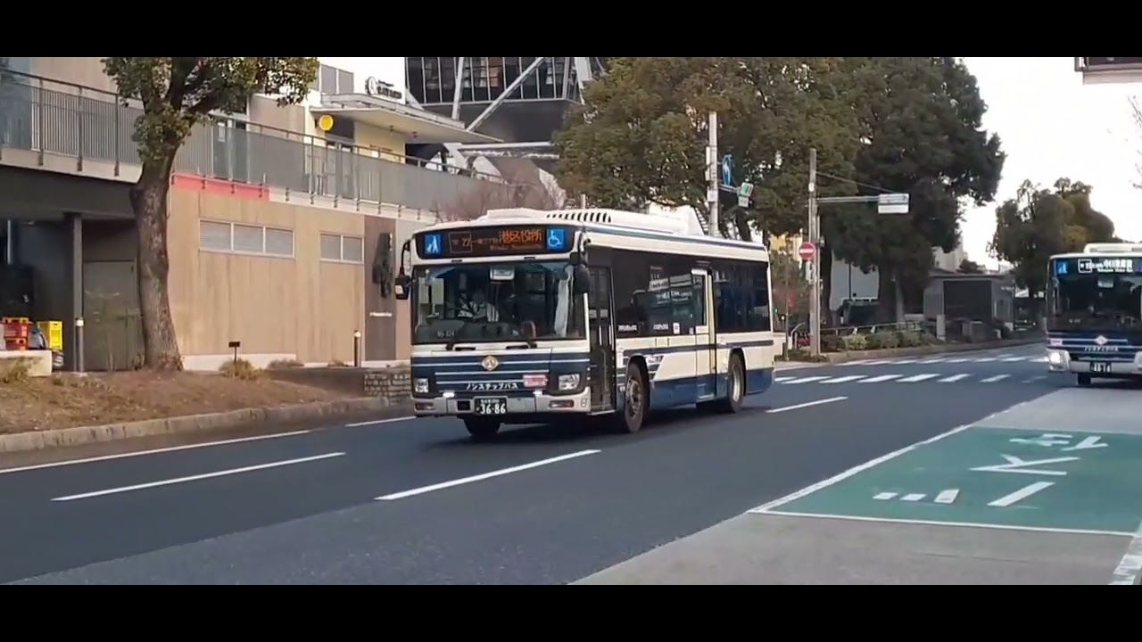 栄で名古屋市営バス走行観撮