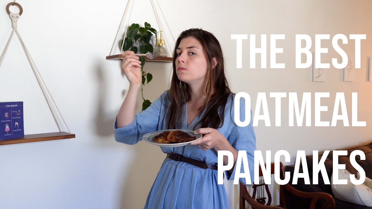 THE BEST Oatmeal Pancakes | gluten free + whole foods based | Sally Hand