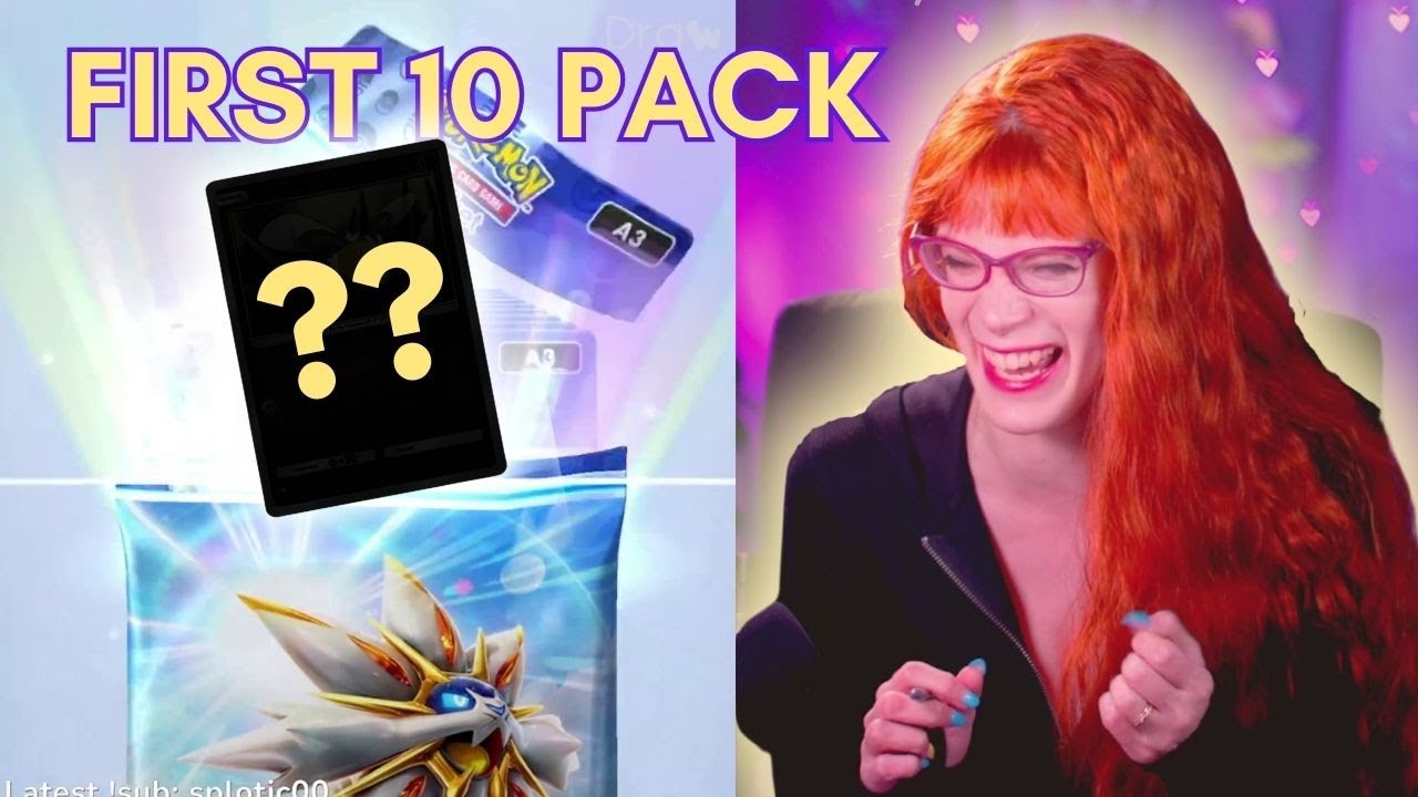 Solgaleo 10+1 Pack Opening First Reaction! | Pokémon TCG Pocket Celestial Guardians
