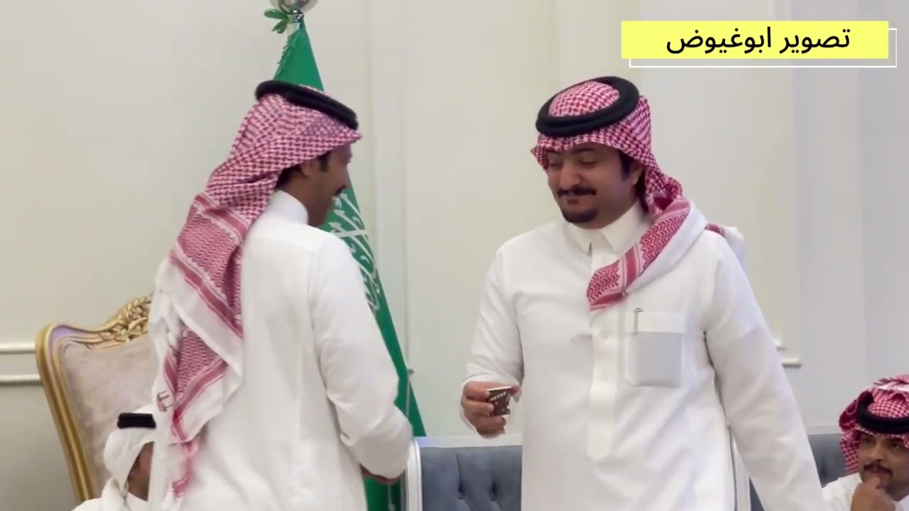 طاروق تركي الميزاني و معتق العياضي من حفل الرياض تاريخ ١٤_٢_١٤٤٧