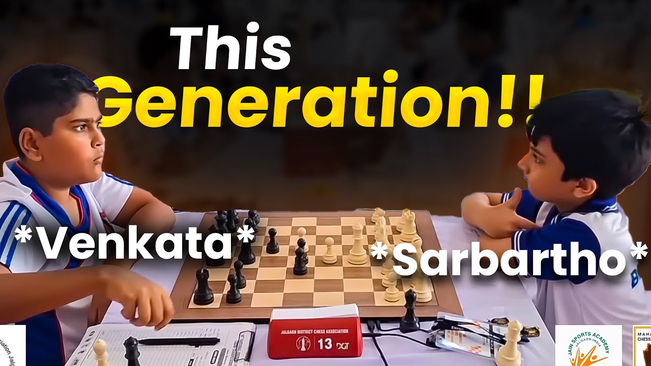 How are they so good? | Sarbartho Mani vs Venkata Naga Karthik | Under-11 Nationals