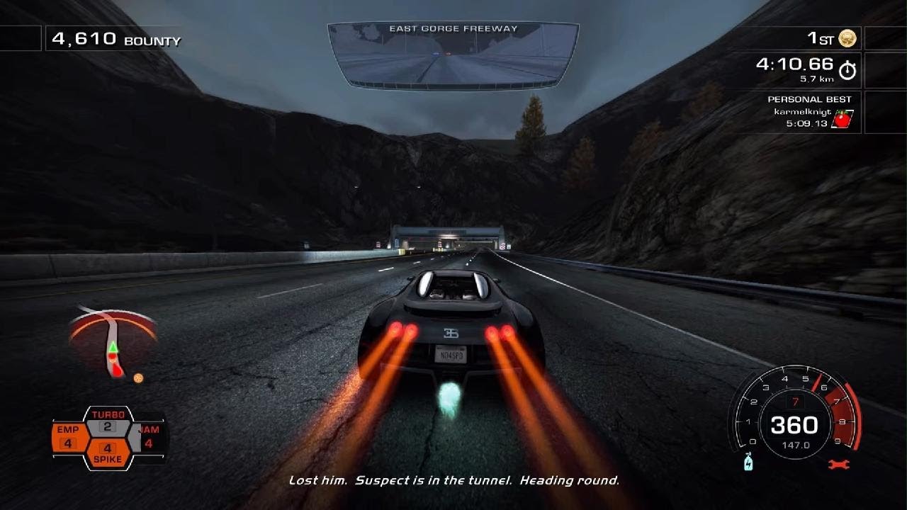 Calm before the storm: Bugatti Veyron - Nfs Hot Pursuit