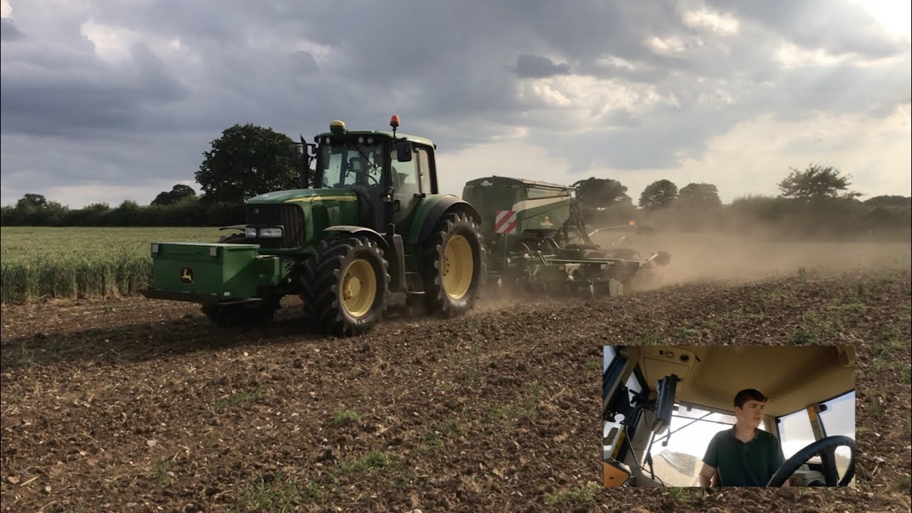 Drilling the wild bird plots!