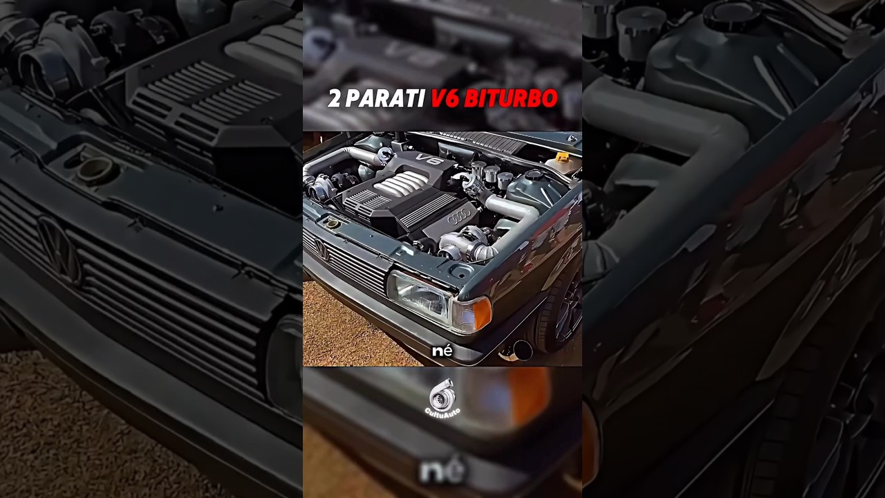 Parati Bi Turbo V6 motor de audi #motor #parati #carros #preparation #fyp #turbo #audi #brasil
