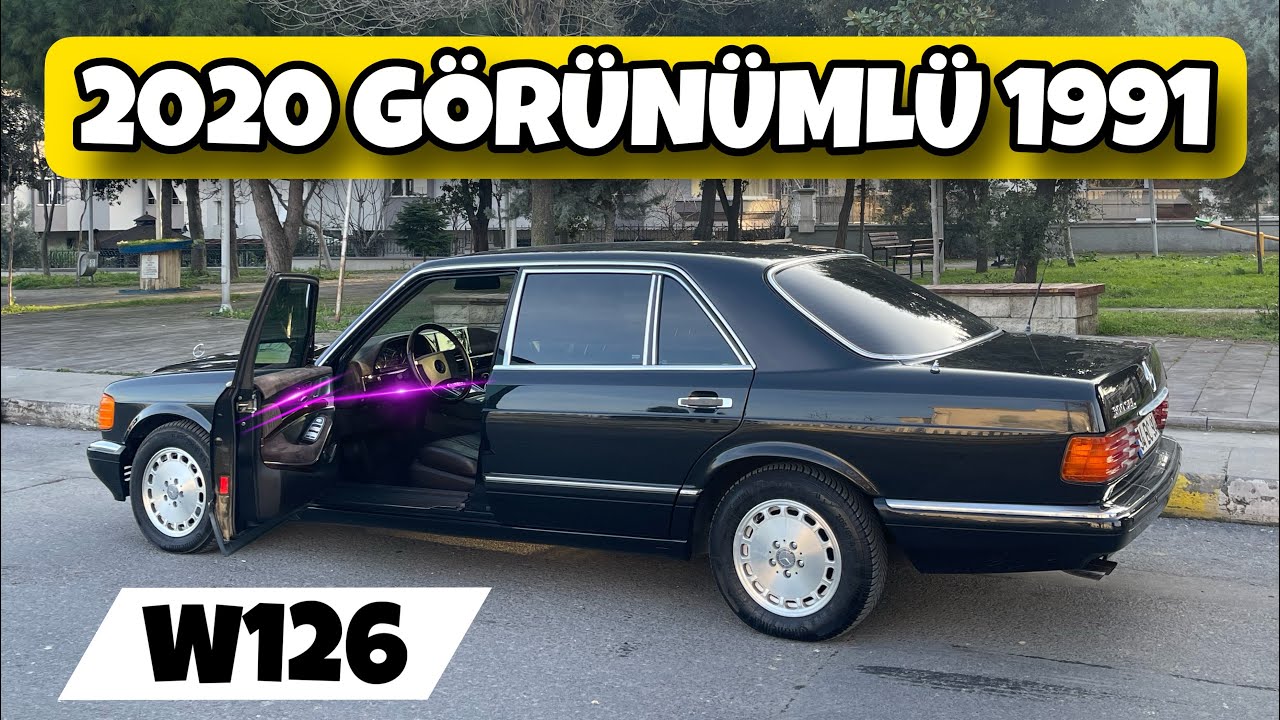2020 MODEL GÖRÜNÜMLÜ İÇİ YENİ KASAYA DÖNÜŞTÜRÜLMÜŞ | MERCEDES BENZ W126