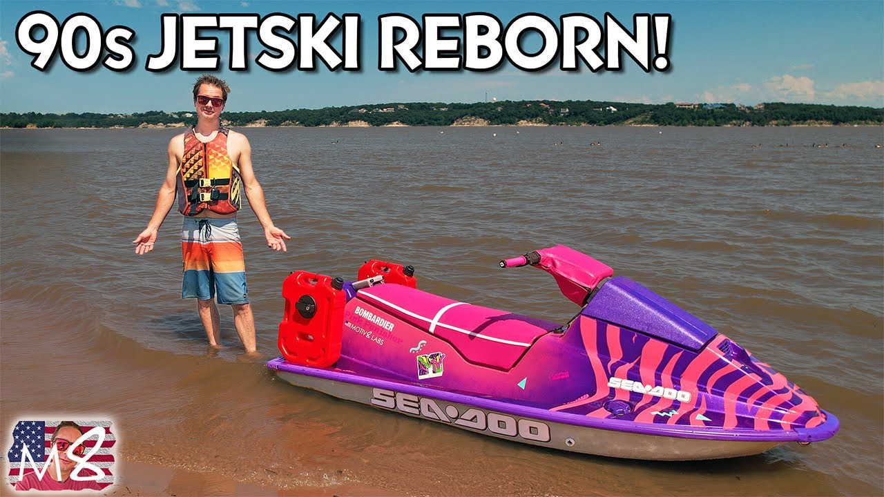 We Ride Our Restored 1990s Two-Stroke Jetski!