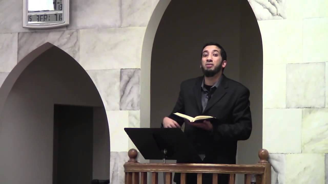 Characters of the slaves of the Most Merciful - Nouman Ali Khan