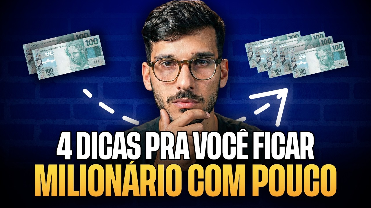 COMO FICAR MILIONÁRIO MESMO GANHANDO POUCO