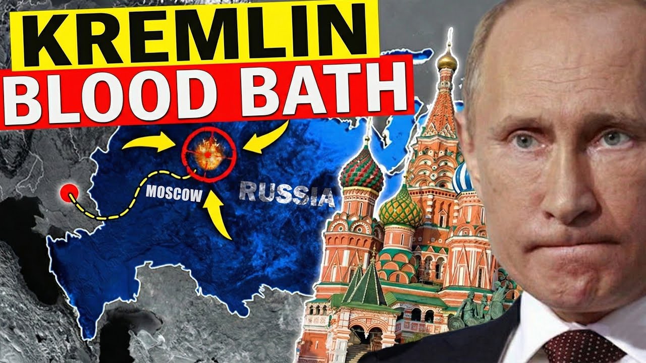 CHAOS W MOSKWIE: Putin ZDRADZA Sojusznika! Generał CELEM ataku na ulicy! (Czystka)