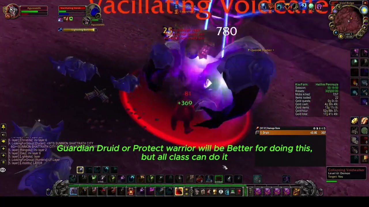 Primal Shadow Gold Farming, Hyper spawn mobs - Annyversary TBC