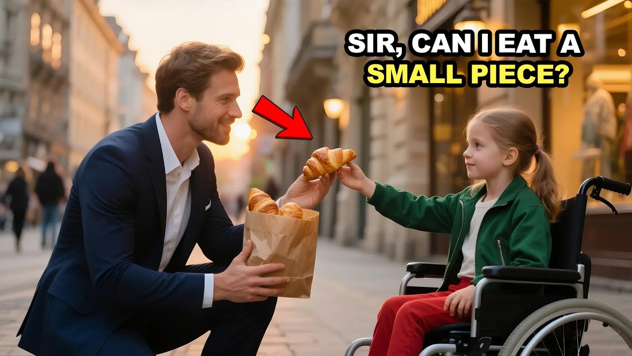 Girl in Wheelchair Begs for Crumbs—Her Tears Bring a Life-Changing Miracle
