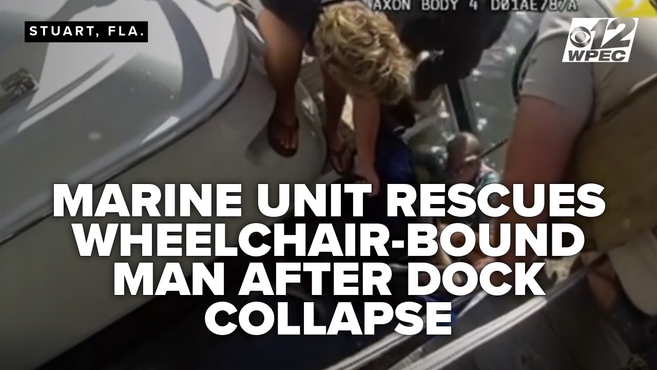 Wheelchair-Bound Man Rescued After Dock Ramp Collapse at Mariner Cay
