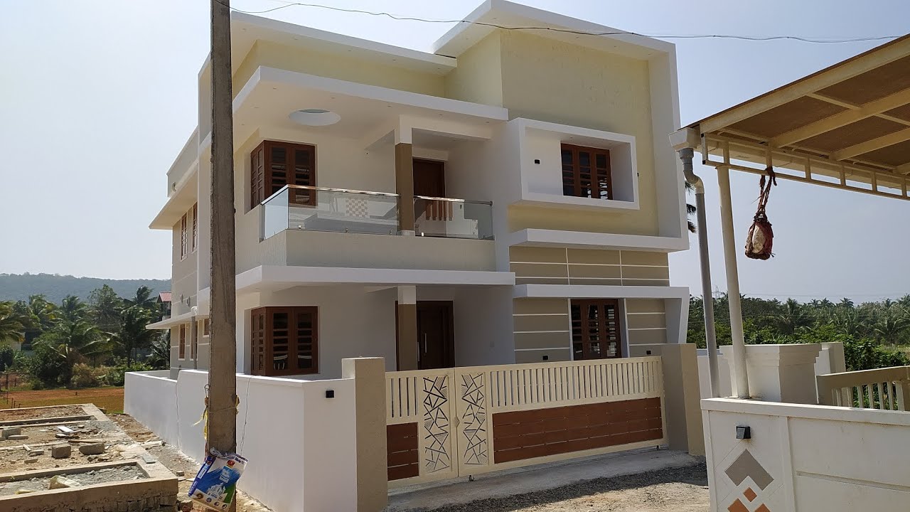 തൃശൂരിൽ 4 bhk മനോഹരമായ ഒരു തകർപ്പൻ വീട്  / Thrissur Posh Villas /