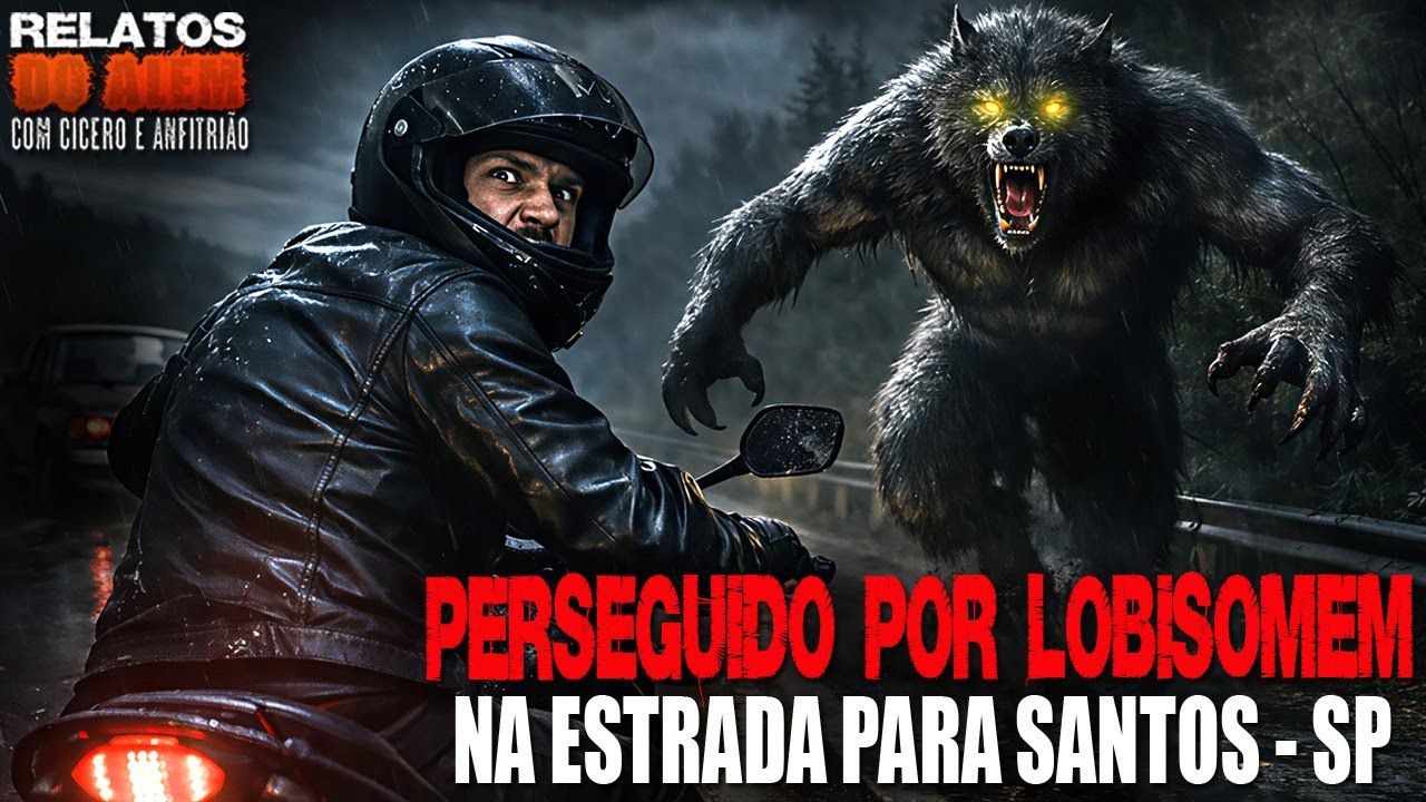 Perseguido por Lobisomem na estrada para Santos - SP [INÉDITO] - Relatos Da Fera | 1080p