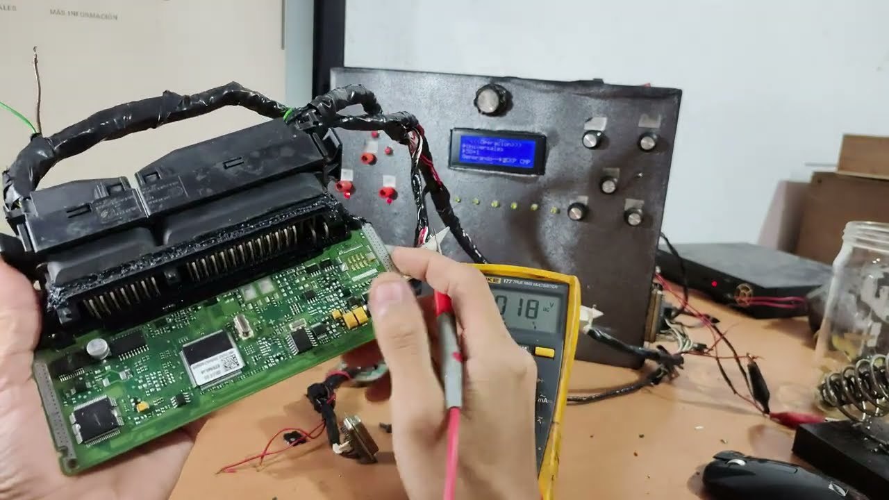 COMPUTADORA ME7.5.30 REPARACION DRIVER CUERPO DE ACELERACION 1PART