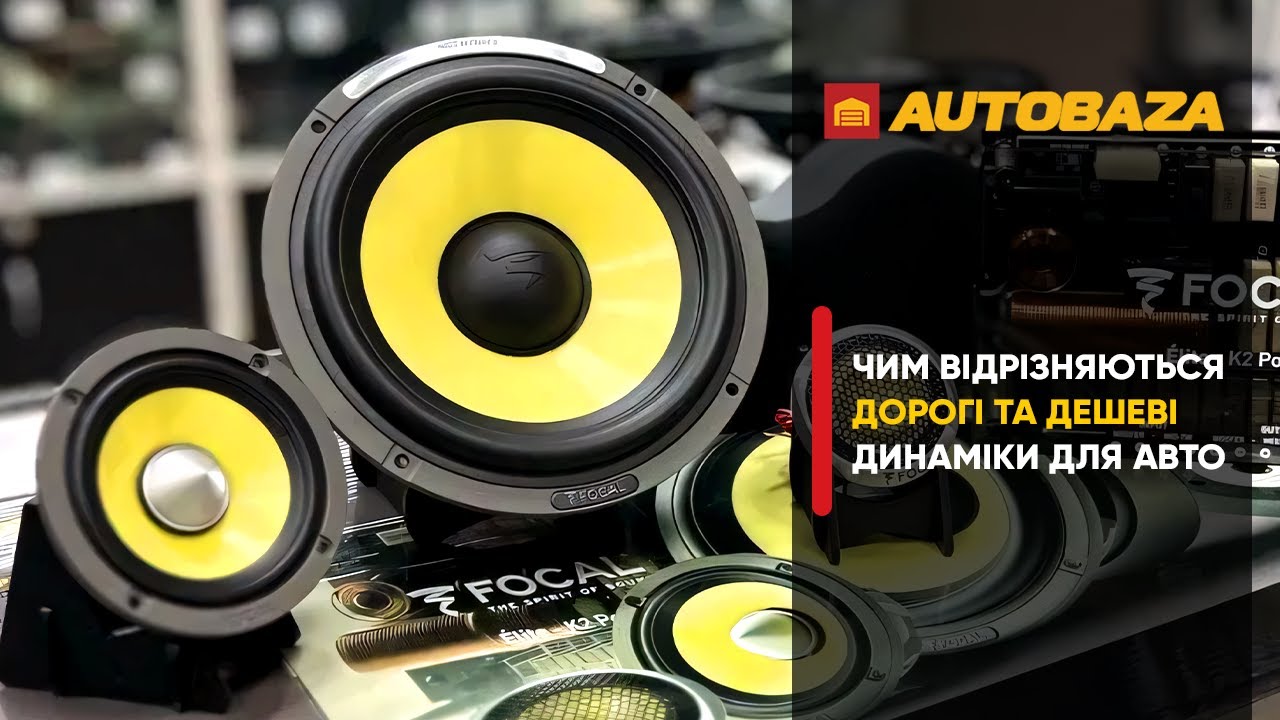 Динаміки. Дорогі чи дешеві? В чому різниця.