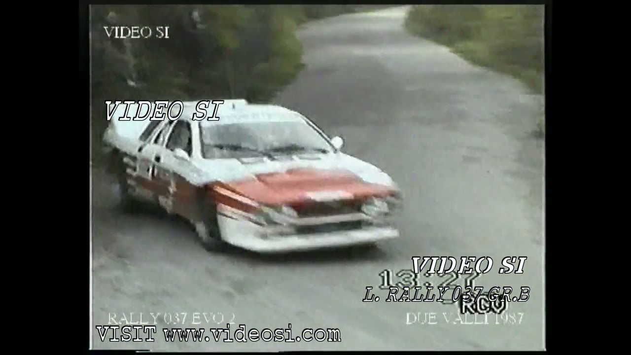 La Lancia 037 nei rally