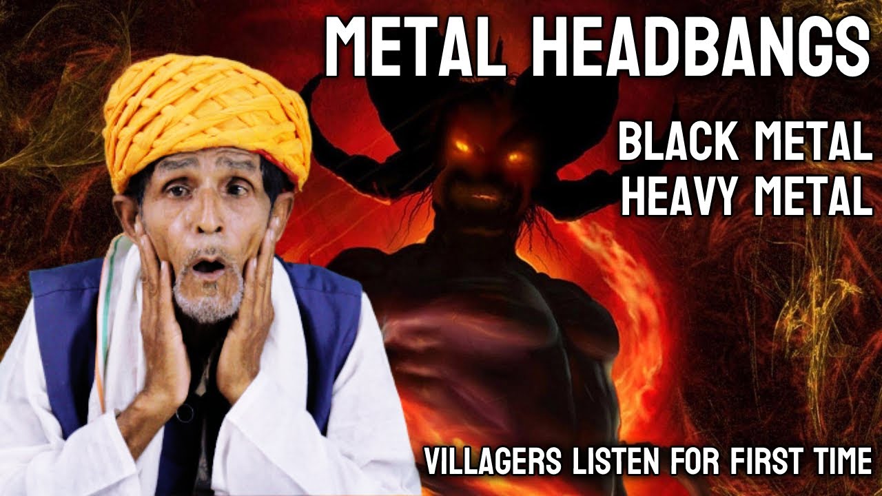 Villagers First Time Listen To Metal Music Headbang ! React 2.0 Try Not to Headbang